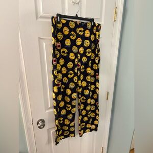 Men’s Emoji Pajama Pants size large
